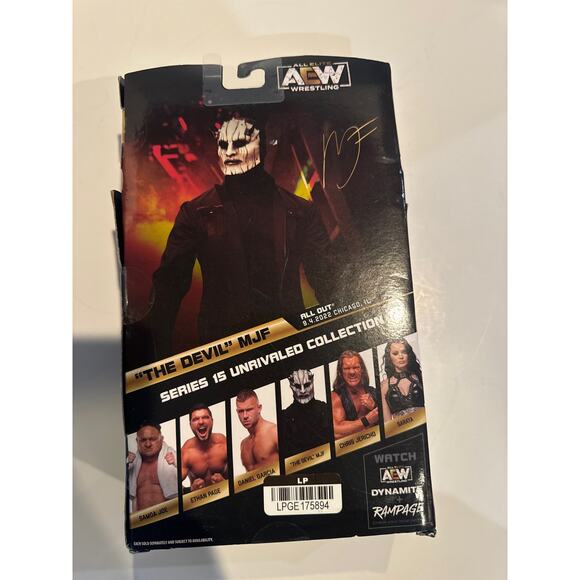 AEW All Elite Wrestling Unrivaled Collection Series 15 "The Devil"Action Figure - Picture 5 of 6